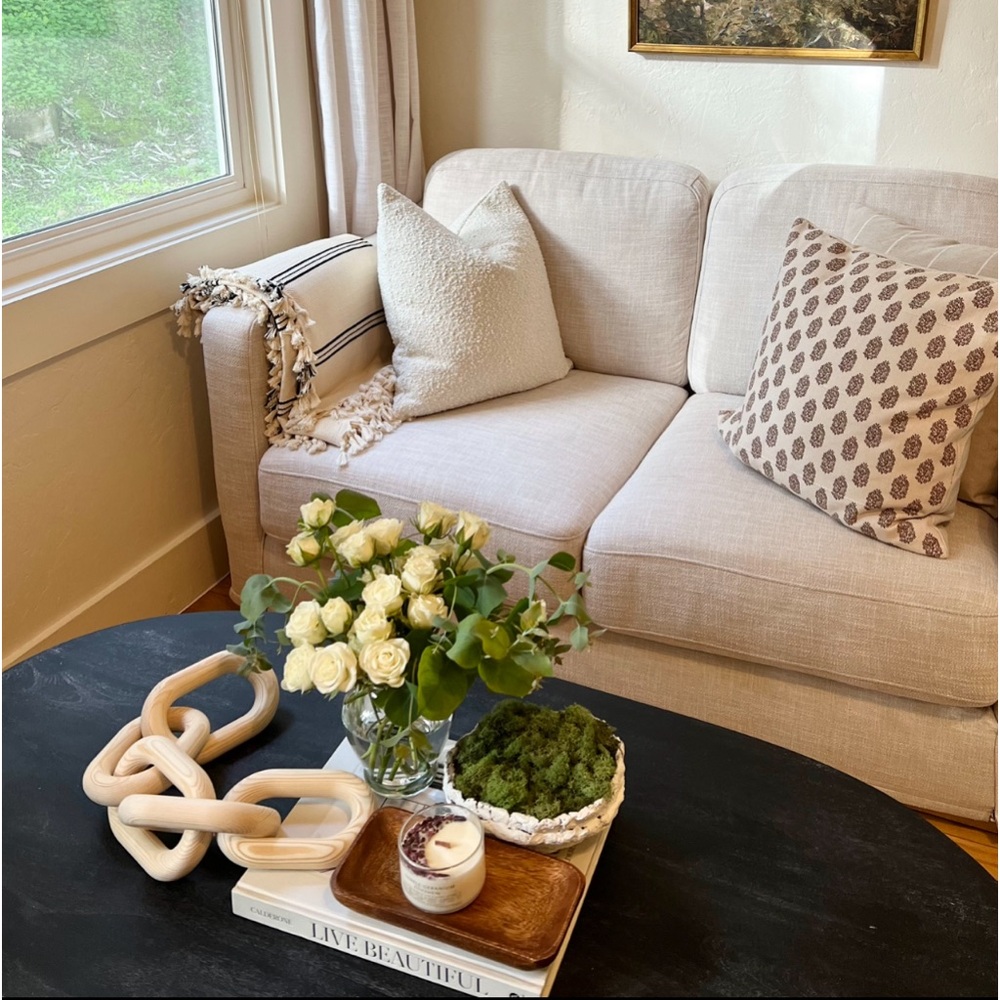 Wooden Link Chain Decor